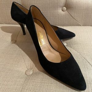 Salvatore Ferragamo • Suede Heels